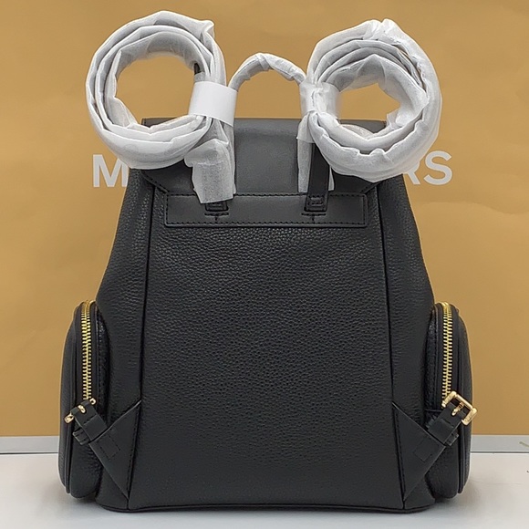 MICHAEL KORS
Jet Set Medium CHAIN Pebbled Leather Backpack BLACK COLOR - Picture 3 of 16